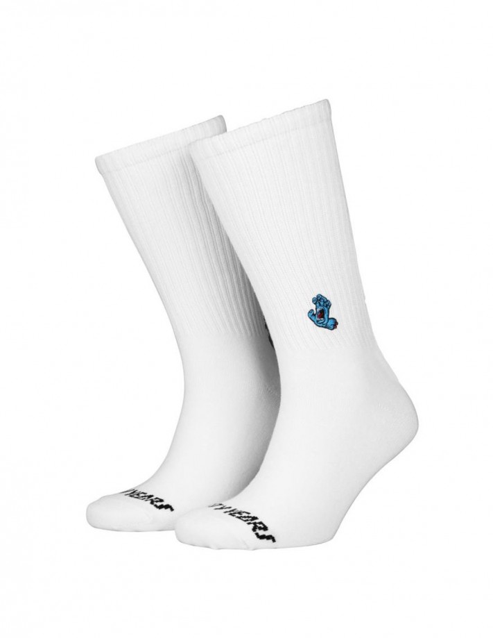 SANTA CRUZ Screaming 50 - White - Socken