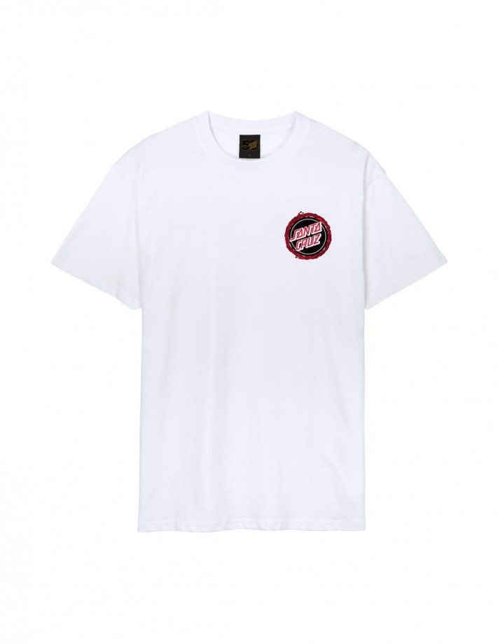 SANTA CRUZ Screaming 50 - White - T-shirt Men