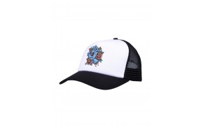 SANTA CRUZ Screaming Flash Meshback - White/Black - Cap