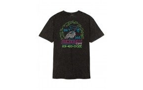 SANTA CRUZ All-Nighter - Black Acid Wash - T-shirt Homme