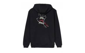 SANTA CRUZ Bone Hand Cruz - Black - Kapuzenpullover Hoodie