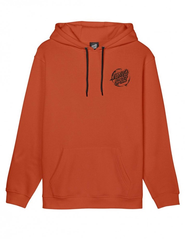 SANTA CRUZ Erode Dot Mono - Black - Sweat à capuche