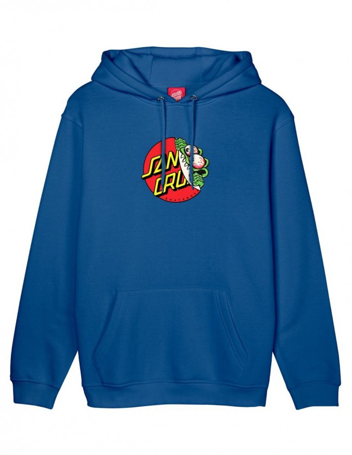 SANTA CRUZ Beware Dot Front - Cobalt - Hoodie