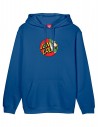 SANTA CRUZ Beware Dot Front - Cobalto - Felpa con cappuccio