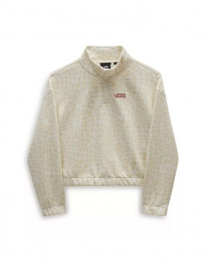 VANS Printed Half Zip Mock - Mojave Desert - Sweat Filles