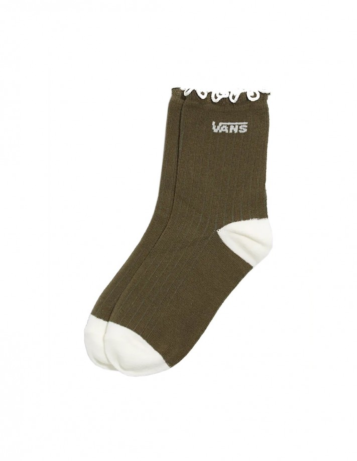 VANS Ruffle Crew - Grape Leaf - Women's Socks