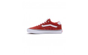 VANS Rowan - Red/White - Schuhe von skate (Sohle)