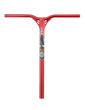 BLUNT Reaper Bar V2 650 mm - Rouge - Guidon de Trotinnette Freestyle