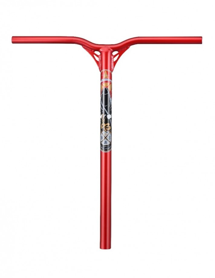 BLUNT Reaper Bar V2 650 mm - Rouge - Guidon de Trotinnette Freestyle