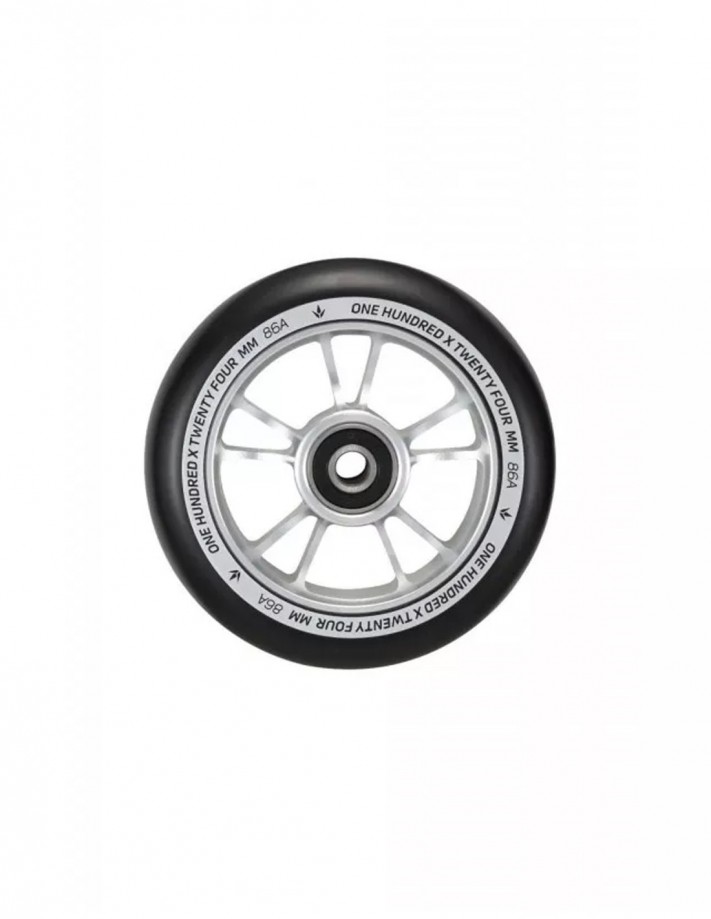 BLUNT 10 Spokes 100 mm - Silver - Freestyle Trotinnette Wheel