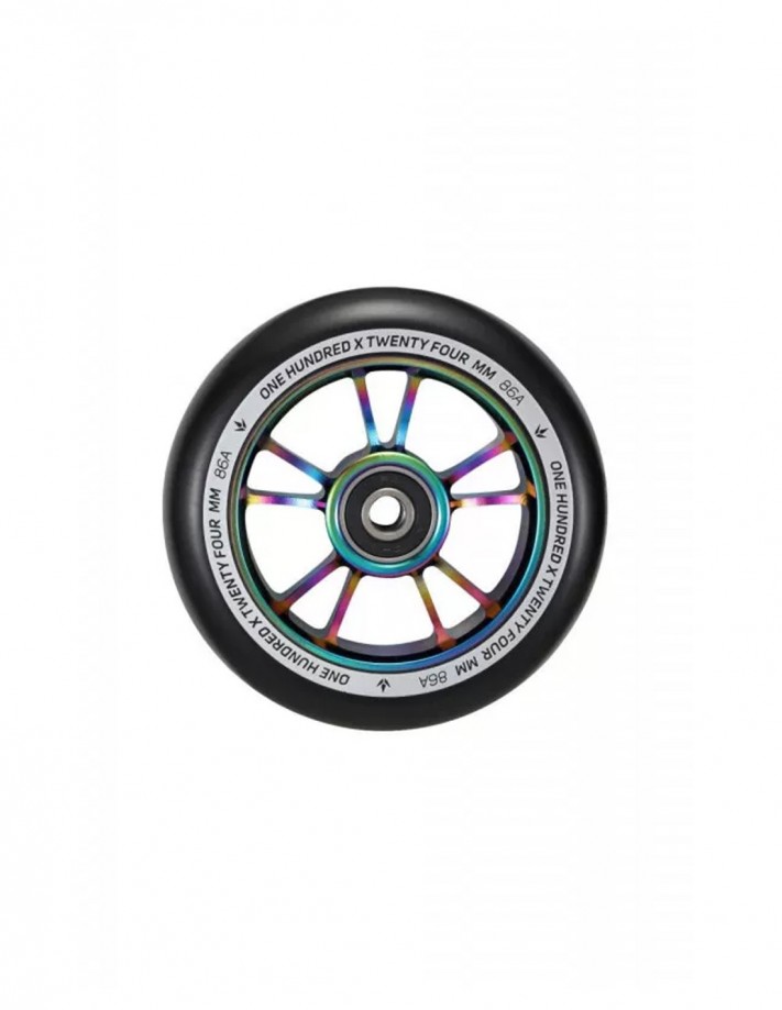 BLUNT 10 Spokes 100 mm - Oil Slick - Roue de Trotinnette Freestyle