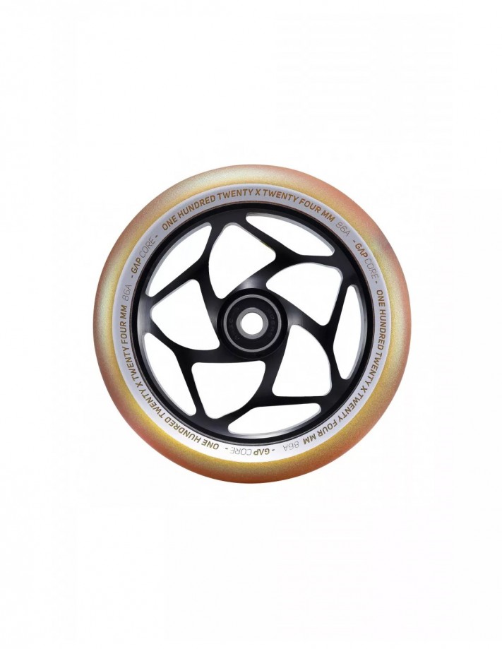 BLUNT Gap Core 120 mm - Black/Gold - Freestyle Trotinnette Wheel