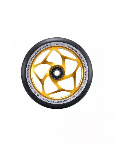 BLUNT Gap Core 120 mm - Gold/Schwarz - Freestyle Scooter Wheel