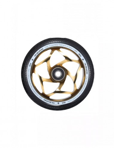 BLUNT Tri Bearing 120 mm - Gold/Schwarz - Freestyle Scooter Wheel