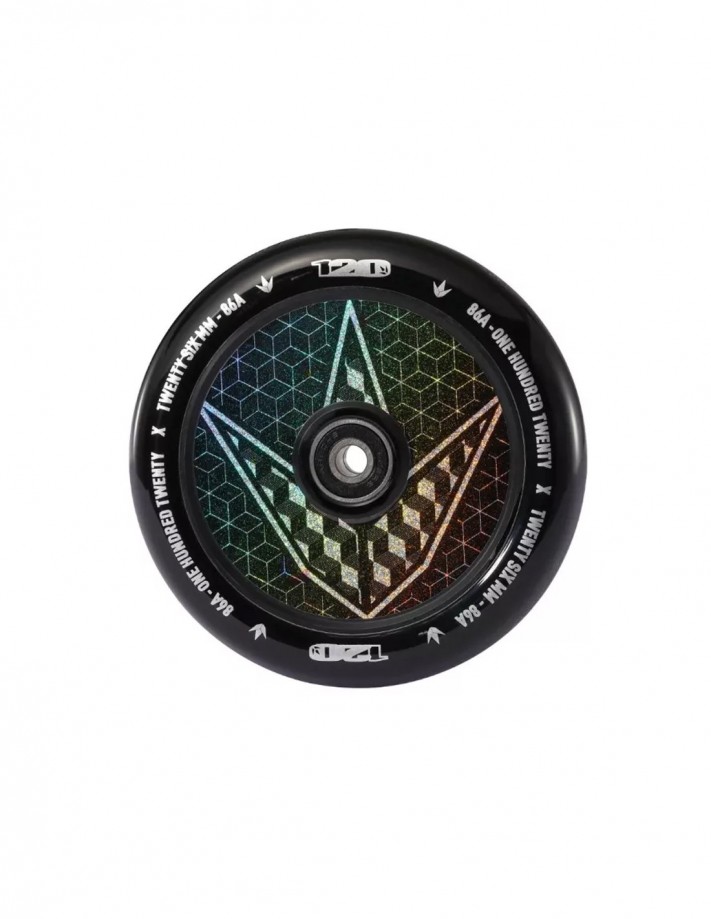 BLUNT Hollow Hologram 120 mm - Geo - Roue de Trotinnette Freestyle