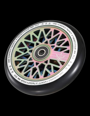 BLUNT Diamond HollowCore 120 mm - Oil Slick/Black - Freestyle Skatepark Trotinnette Wheel