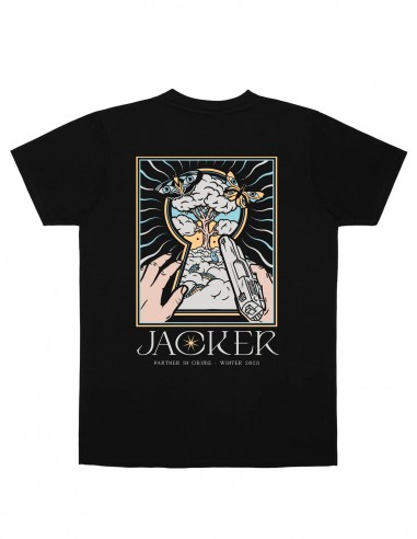 JACKER Paradise - Black - T-shirt