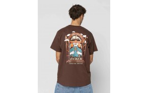 JACKER Fresh Start - Brown - T-shirt skate