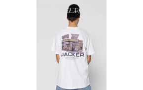 JACKER Hustler Service - White - T-shirt Skate