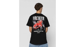 JACKER Grand Tour - Black - T-shirt Skate