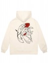 JACKER Holy Roses - Beige - Felpa con cappuccio