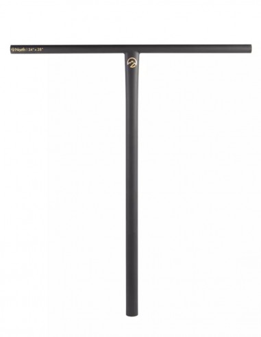 NORTH Campus G2 - Matte Black - T-Bar for Freestyle Trotinnette