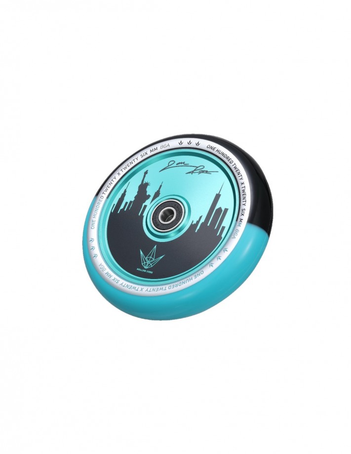 BLUNT Jon Reyes 120 mm - Black/Turquoise - Freestyle Trotinnette Wheel