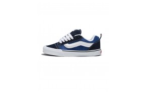 VANS Knu Skool - Navy/True White - Schuhe von skate Sidestripe