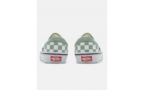 VANS Classic Slip-On Color Theory - Checkerboard Iceberg Green- Chaussures de skate sans lacets
