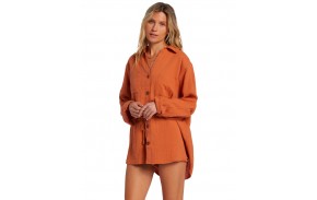 BILLABONG Swell Blouse - Orange - Chemise