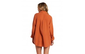 BILLABONG Swell Blouse - Orange - Shirt