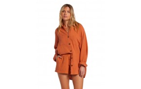 BILLABONG Swell Blouse - Orange - Chemise