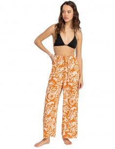 BILLABONG Beach Spirit - Beige/Orange - Pantalon