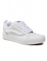 Vans Knu Skool leer - Wit - Damesschoenen