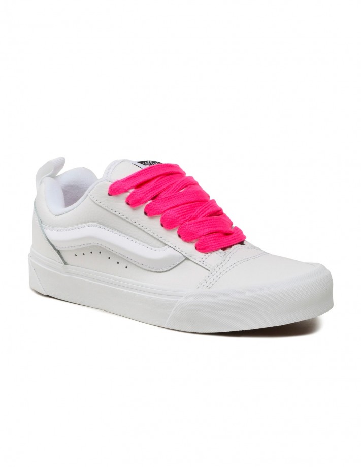 Vans Knu Skool en cuir White Chaussures femme