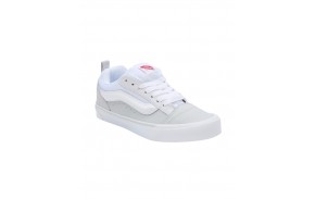 Vans Knu Skool en cuir - White - Chaussures de skate