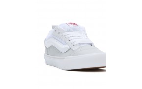 Vans Knu Skool leather - White - Shoes skate