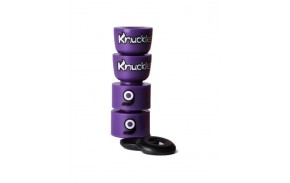 Longboard achse Bushings Orangatang Knuckles - Violets - 90a Medium