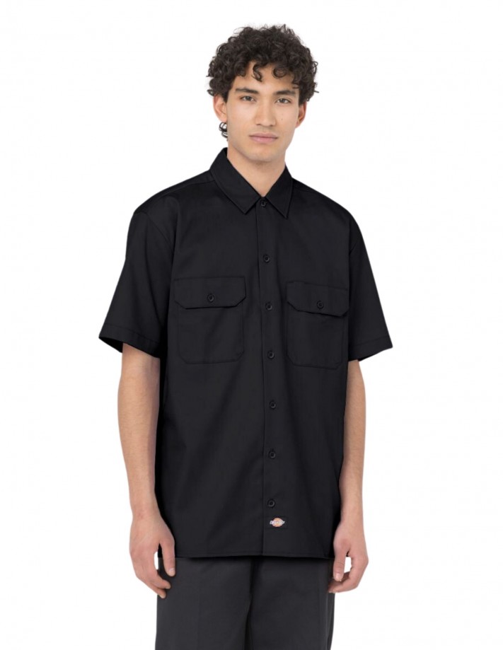 DICKIES Work Shirt - Black - Shirt