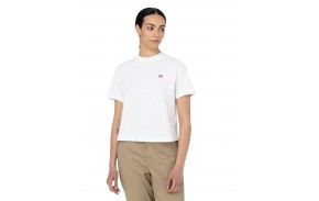 DICKIES Oakport Boxy - Blanc - T-shirt Femme