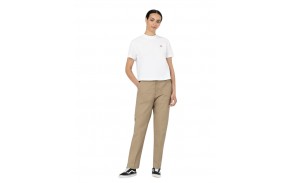 DICKIES Oakport Boxy - Blanc - T-shirt Femme