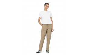 DICKIES Oakport Boxy - Blanc - T-shirt Femme