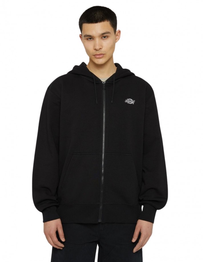 DICKIES Summerdale ZIP - Black - Hooded Sweatshirt