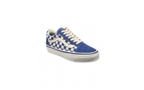 Vans Old Skool 36 Checkerboard- Medium Blue - Chaussures de skate