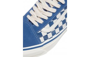 Vans Old Skool 36 Checkerboard- Medium Blue - Chaussures de skate