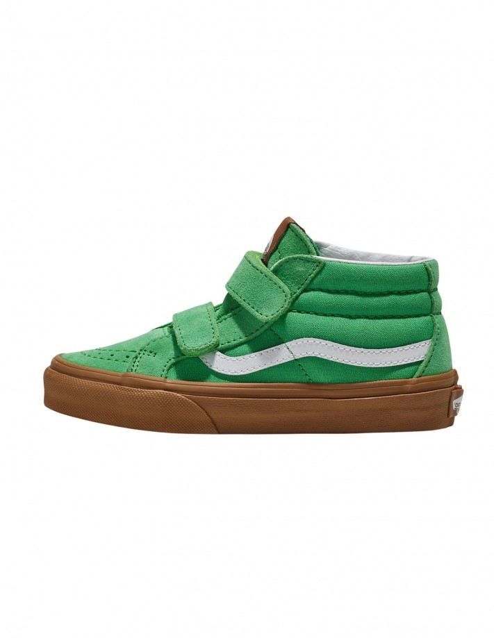 VANS SK8-Mid Reissue V Gum - Verde - Scarpe per bambini