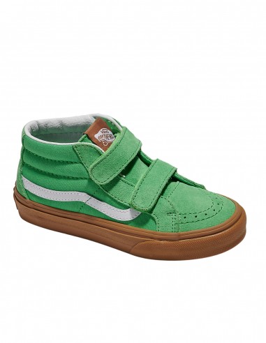 VANS SK8-Mid Reissue V Gum - Green - Chaussures Enfants