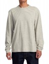 RVCA Vacancy Crew - Ecru - Langarm-T-Shirt