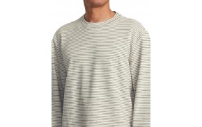 RVCA Vacancy Crew - Ecru - Long sleeve T-shirt