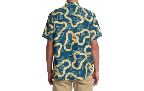 RVCA Exotica - Duck Blue - Hemd